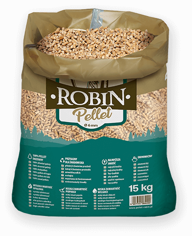 worek pelletu opałowego Robin do kupienia w Choczu lub sklepie internetowym